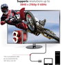 club3D HDMI Hosszabbítókábel HDMI-A dugó, HDMI-A alj 3.00 m Fekete CAC-1321 Ultra HD (4k) HDMI HDMI 2. bélyegkép