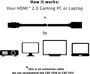 club3D HDMI Hosszabbítókábel HDMI-A dugó, HDMI-A alj 3.00 m Fekete CAC-1321 Ultra HD (4k) HDMI HDMI 3. bélyegkép