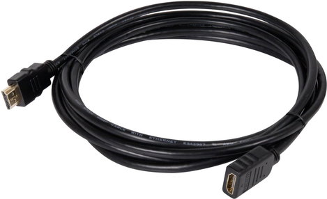 club3D HDMI Hosszabbítókábel HDMI-A dugó, HDMI-A alj 3.00 m Fekete CAC-1321 Ultra HD (4k) HDMI HDMI 5. kép