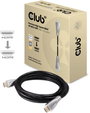 club3D HDMI Csatlakozókábel HDMI-A dugó, HDMI-A dugó 1.00 m Fekete, Ezüst CAC-1311 Fólia árnyékolás, 7. bélyegkép