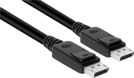club3D Kijelző csatlakozó Csatlakozókábel DisplayPort dugó, DisplayPort dugó 2.00 m Fekete CAC-2068
