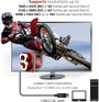 club3D Kijelző csatlakozó Csatlakozókábel DisplayPort dugó, DisplayPort dugó 2.00 m Fekete CAC-2068 3. bélyegkép