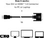club3D DVI / HDMI Átalakító kábel DVI-D 24+1 pólusú Csatlakozódugó, HDMI-A dugó 2.00 m Fekete CAC-12 2. bélyegkép