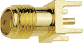 IMS 1115.42.2510.001 1115.42.2510.001 SMA csatlakozó Alj, beépíthető, függőleges 50 Ω 1 db