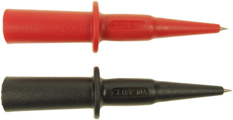 Cliff PAIR TPR6 PROBES RB Mérőhegy készlet CAT III 1000 V Piros, Fekete 1 készlet