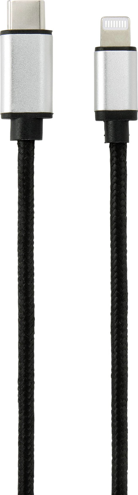 Renkforce Cell phone Csatlakozókábel [1x USB-C® dugó - 1x Apple Dock dugó Lightning] 2.00 m Fekete 2. kép