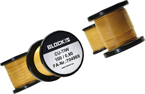 Block Vörösréz lakkozott drót Külső átmérő (szigetelő lakkal)=0.30 mm 114.5 m 0.10 kg