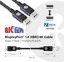 club3D Kijelző csatlakozó Csatlakozókábel DisplayPort dugó, DisplayPort dugó 3.00 m Ezüst CAC-1060 U 6. bélyegkép