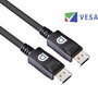 club3D Kijelző csatlakozó Csatlakozókábel DisplayPort dugó, DisplayPort dugó 3.00 m Ezüst CAC-1060 U 7. bélyegkép