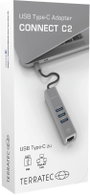 Terratec CONNECT C2 USB-C® (USB 3.1) Multiport hub Szürke 2. bélyegkép