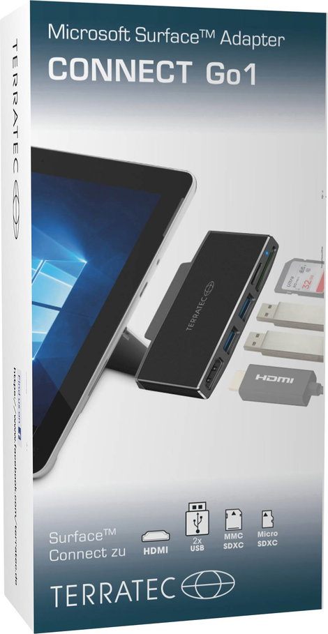 Terratec USB-C® dokkoló állomás CONNECT Go1 3. kép