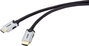 HDMI kábel, HDMI dugó - HDMI dugó, 0,5 m, fekete, Ulra HD (8K) SpeaKa Professional SP-9063160 bélyegkép