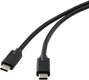 Renkforce USB kábel USB 3.2 Gen2x2 USB-C® dugó 2.00 m Fekete Árnyékolt RF-4531576 bélyegkép