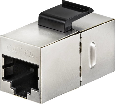 Renkforce RJ45 Hálózat Átalakító CAT 6A [1x RJ45 alj, 8p8c - 1x RJ45 alj, 8p8c] 2. kép