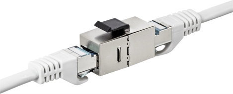 Renkforce RJ45 Hálózat Átalakító CAT 6A [1x RJ45 alj, 8p8c - 1x RJ45 alj, 8p8c] 3. kép