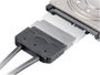 Akasa Merevlemez/SSD Átalakító [1x SATA kombi alj, 7+15 pólusú - 1x USB 2.0 dugó, A típus, eSATA dug 2. bélyegkép