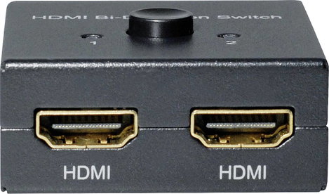 Maxtrack CS 32 L HDMI switch Bidirekcionálisan használható 3840 x 2160 pixel Fekete 2. kép