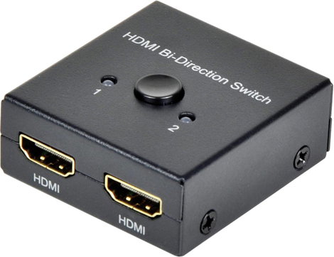 Maxtrack CS 32 L HDMI switch Bidirekcionálisan használható 3840 x 2160 pixel Fekete 3. kép