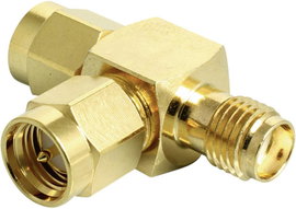 Delock 88710 88710 SMA adapter SMA dugó - SMA alj 1 db