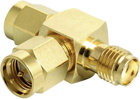 Delock 88710 88710 SMA adapter SMA dugó - SMA alj 1 db