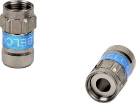 Cabelcon Connectors 99909636-02 F dugó Tömörítés, vízálló Csatlakozók: F csatlakozódugó 100 db