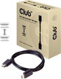 club3D HDMI Csatlakozókábel HDMI-A dugó, HDMI-A dugó 1.00 m Fekete CAC-1371 HDMI kábel bélyegkép