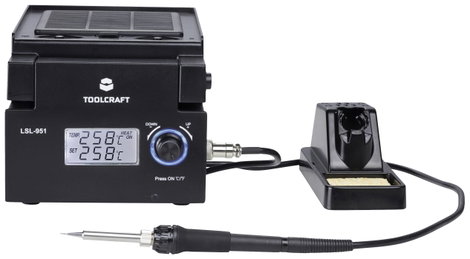 Digitális forrasztóállomás 83 W 160...480 °C, Toolcraft LSL-951 3. kép