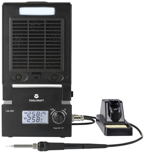 Digitális forrasztóállomás 83 W 160...480 °C, Toolcraft LSL-951 4. kép