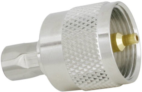 SSB Electronic Aircell 5 7762 UHF csatlakozó Dugó, egyenes 50 Ω 1 db