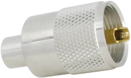 SSB Electronic Aircell 5 7760 UHF csatlakozó Dugó, egyenes 50 Ω 1 db
