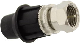 Telecom Security KFM F dugó #####mit Gewinde Csatlakozók: #####F-Stecker Ø (kábel tartóval): 7 mm 1 