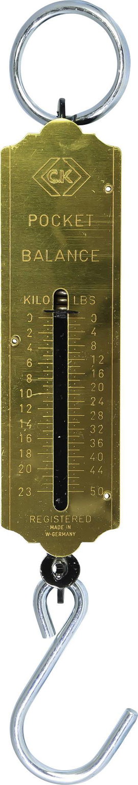 Akasztós mérleg (max.) 23 kg C.K. T6202 050