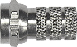 Axing CFS 2-00 F dugó Csatlakozók: F csatlakozódugó Ø (kábel tartóval): 5.2 mm 1 db