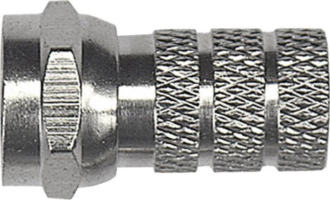 Axing CFS 2-00 F dugó Csatlakozók: F csatlakozódugó Ø (kábel tartóval): 5.2 mm 1 db