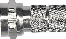 Axing CFS 1-00 F dugó Csatlakozók: F csatlakozódugó Ø (kábel tartóval): 6.5 mm 1 db