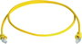 Telegärtner L00006A0052 RJ45 Hálózati kábel, patchkábel CAT 6A S/FTP 50.00 m Sárga Lángálló, Halogén bélyegkép