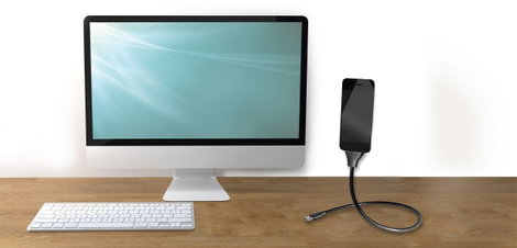 Maxtrack USB kábel USB 2.0 USB-A dugó, Apple Lightning dugó 0.50 m Fekete MH 1 L 5. kép