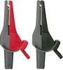 Beha Amprobe 370012 Biztonsági krokodilcsipesz készlet 4 mm-es alj CAT III 1000 V, CAT IV 600 V Piro bélyegkép
