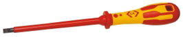 VDE Egyenes pengéjű csavarhúzó C.K. Dextro VDE T49144-035 Pengeszélesség: 3.5 mm Penge hossz: 100 mm