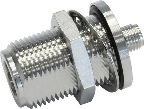 Telegärtner J01027A0022 J01027A0022 Koax csatlakozó N alj - SMA alj 1 db