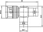 Telegärtner J01004A0616 BNC adapter BNC dugó - BNC aljzat, BNC aljzat 1 db 2. bélyegkép