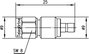 Telegärtner J01155A0021 J01155A0021 Koax csatlakozó SMA dugó - SMB dugó 1 db 2. bélyegkép