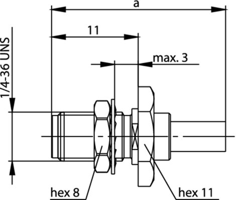 Telegärtner J01151A1091 J01151A1091 SMA csatlakozó Alj, beépíthető 50 Ω 1 db 2. kép