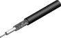 Telegärtner L01001B0001 Koaxiális vezeték Külső átmérő: 6.15 mm RG59 75 Ω Fekete méteráru bélyegkép