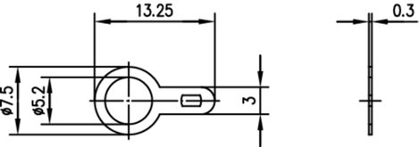 Telegärtner C04001A0006 C04001A0006 Forrfül Ezüst 1 db 2. kép
