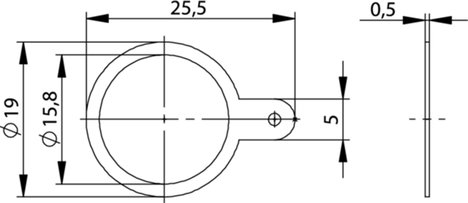 Telegärtner C04001A0008 C04001A0008 Forrfül 1 db 2. kép