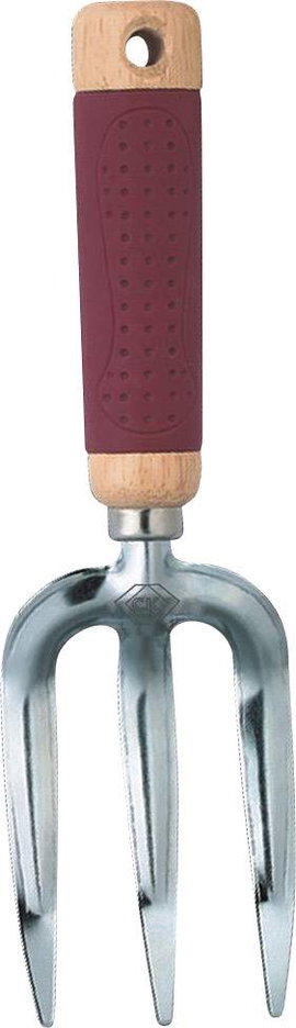 Kerti kézi villa 3ágú fa nyéllel 270 mm C.K. G5732