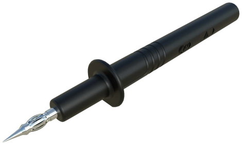 SKS Hirschmann PRUEF 3 Mérőhegy Dugaszoló csatlakozó, 4 mm CAT I Fekete 1 db