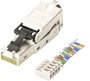 Digitus RJ45 Hálózat Csatlakozó CAT 6A, Szereletlen [1x LSA, Vágó szorító, Gyorscsatlakozó - 1x RJ45 bélyegkép