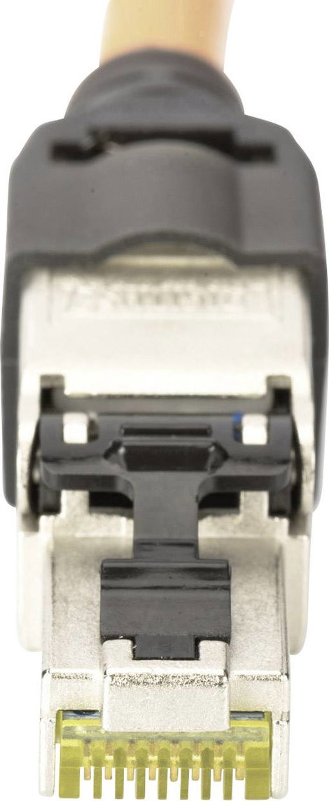 Digitus RJ45 Hálózat Csatlakozó CAT 6A, Szereletlen [1x LSA, Vágó szorító, Gyorscsatlakozó - 1x RJ45 4. kép